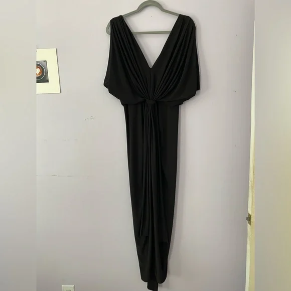 Draped Stretch Maxi Dress - Picture 10 of 14